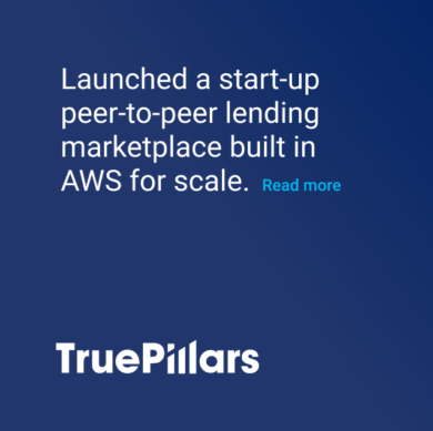 Truepillars Startup lending marketplace on AWS cloud
